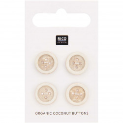Coconut buttons - Rico...