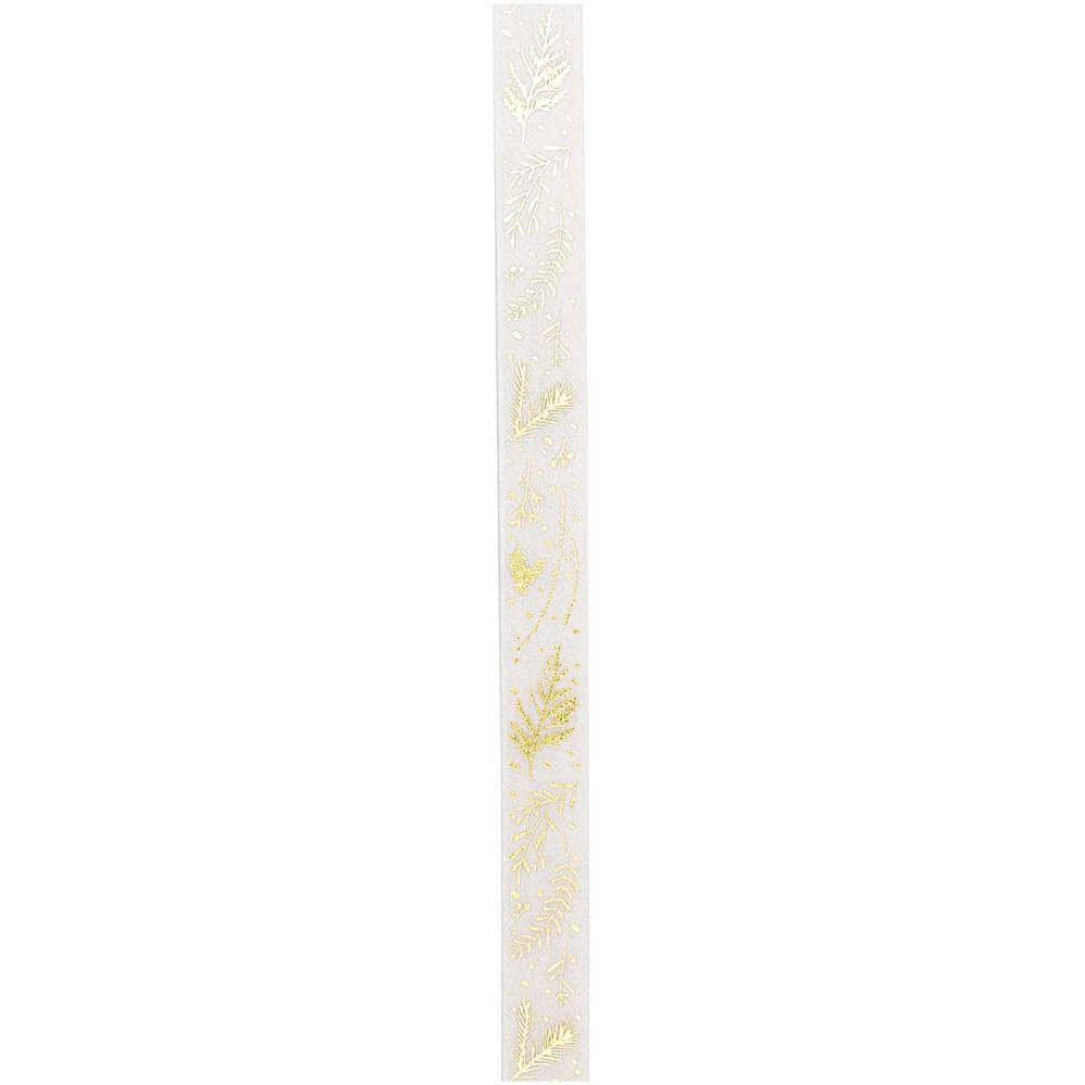 Decorative ribbon - Rico Design - Twigs, 1.5 cm x 10 m