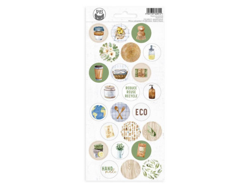 Set of stickers 10,5 x 23 cm - Piątek Trzynastego - There is no Planet B 03