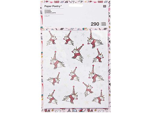 Naklejki świąteczne Paper Poetry - Rico Design - Magical Christmas, 290 szt.