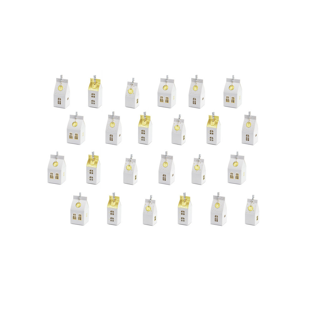 copy of Advent calendar Houses - 24 pcs.