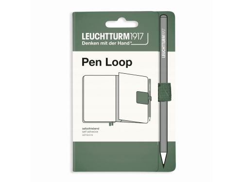 Pen loop, elastic pen holder - Leuchtturm1917 - Olive