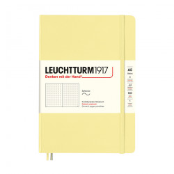 Notebook A5 - Leuchtturm1917 - dotted, soft cover, Vanilla, 80 g/m2