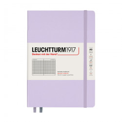 Notebook A5 - Leuchtturm1917 - squared, hard covered, Lilac, 80 g/m2