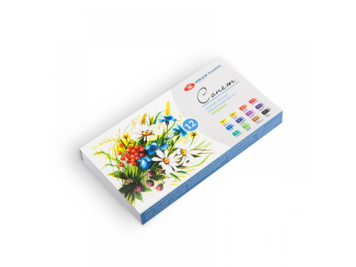 Zestaw farb akwarelowych Sonnet - St. Petersburg - 12 kolorów