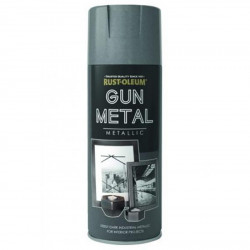Metallic Spray Paint - Rust-Oleum - Gun Metal, 400 ml