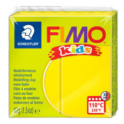 Masa termoutwardzalna Fimo Kids - Staedtler - żółta, 42 g