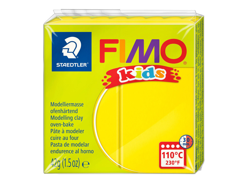 Fimo Kids modelling clay - Staedtler - yellow, 42 g