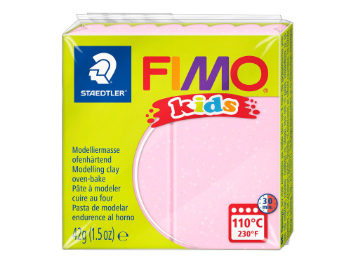 Fimo Kids modelling clay - Staedtler - pearl light pink, 42 g