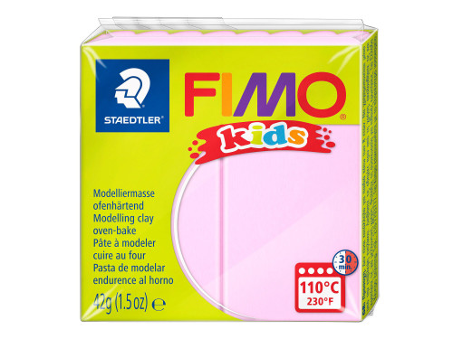 Fimo Kids modelling clay - Staedtler - light pink, 42 g