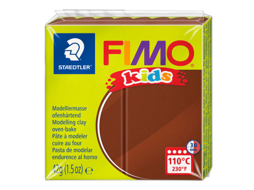 Fimo Kids modelling clay - Staedtler - brown, 42 g