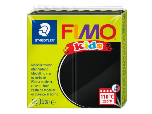 Fimo Kids modelling clay - Staedtler - black, 42 g