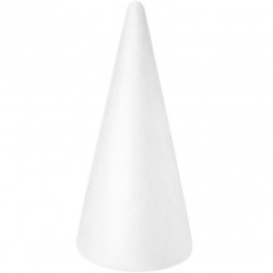 Styrofoam cone - 60 cm