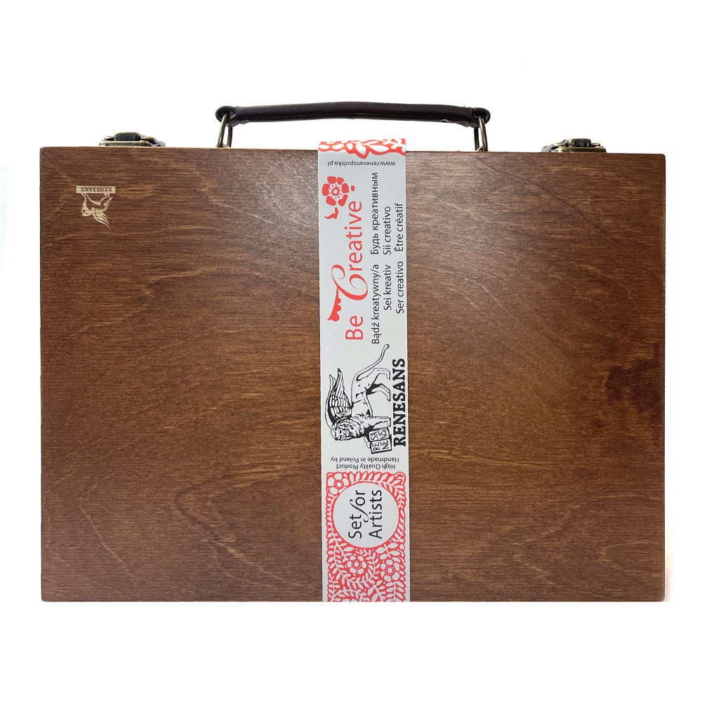 Zestaw farb olejnych Extra w drewnianej walizce - Renesans - 11 kolorów x 20 ml