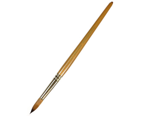 Round, synthetic, Gold Pearl series brush - Roman Szmal - no. 12