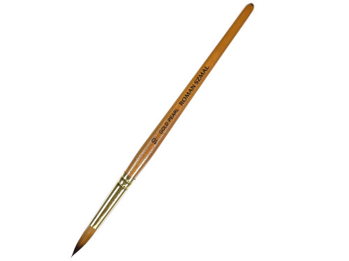 Round, synthetic, Gold Pearl series brush - Roman Szmal - no. 10