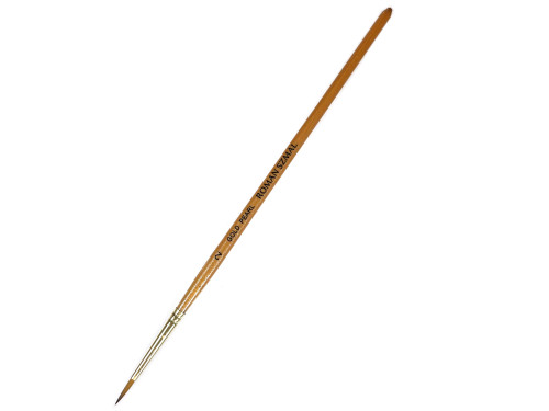 Round, synthetic, Gold Pearl series brush - Roman Szmal - no. 2