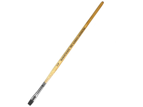 Flat, synthetic bristles, 804 series brush - Roman Szmal - no. 1/4