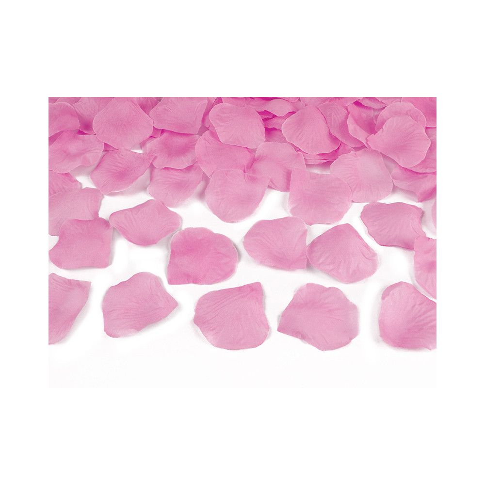 Confetti cannon - rose petals, pink, 40 cm