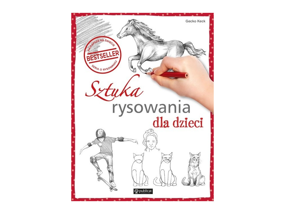 Sztuka rysowania dla dzieci - Gecko Keck