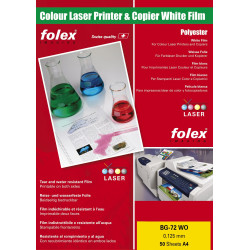 Folia do drukarek laserowych BG-72 WO - Folex - biała, 50 ark.