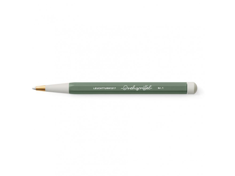 Długopis żelowy Drehgriffel Smooth Colours - Leuchtturm1917 - Olive, zielony