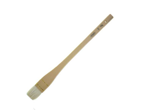 Flat, natural bristles, Hirahake brush - Holbein - no. 2