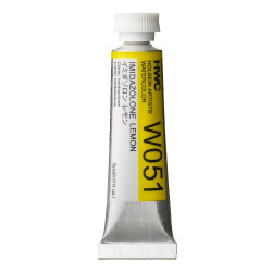 Artists' Watercolor paint - Holbein - Imidazolone Lemon, 5 ml