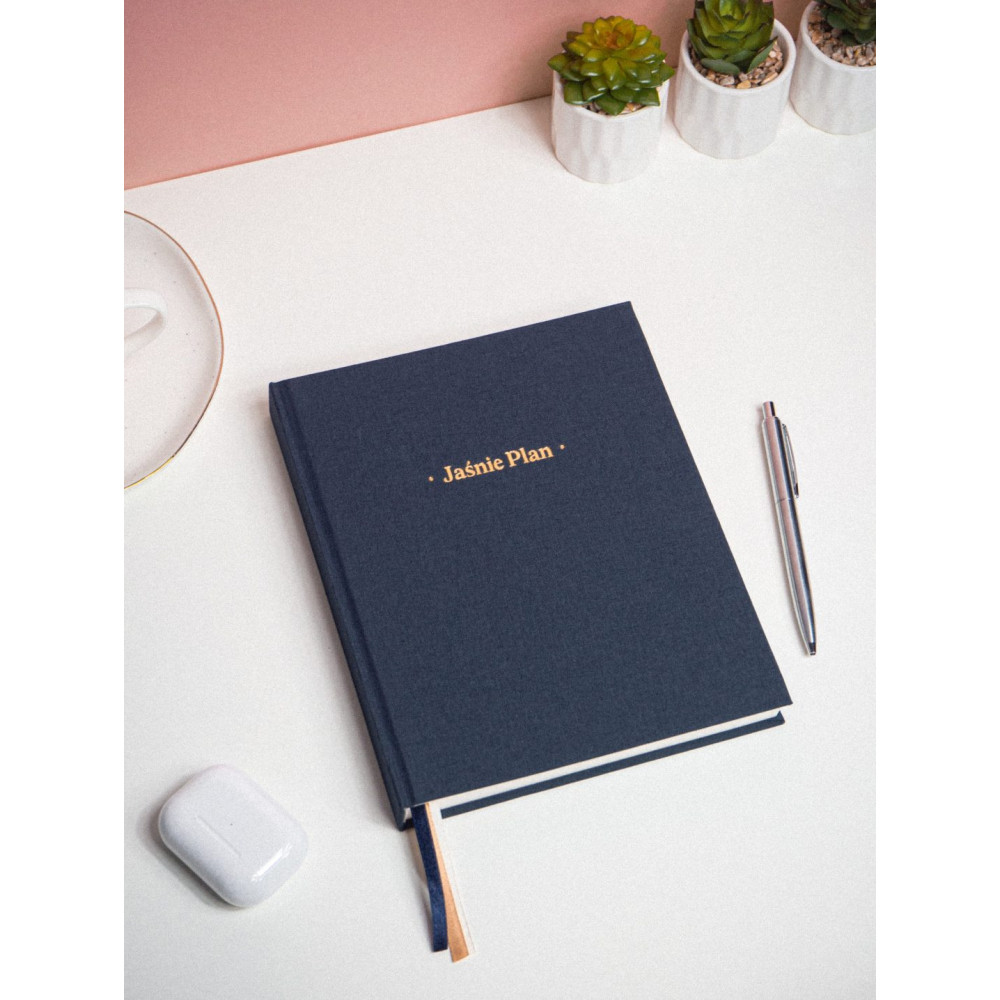 Jaśnie Plan - Dark Blue Planner