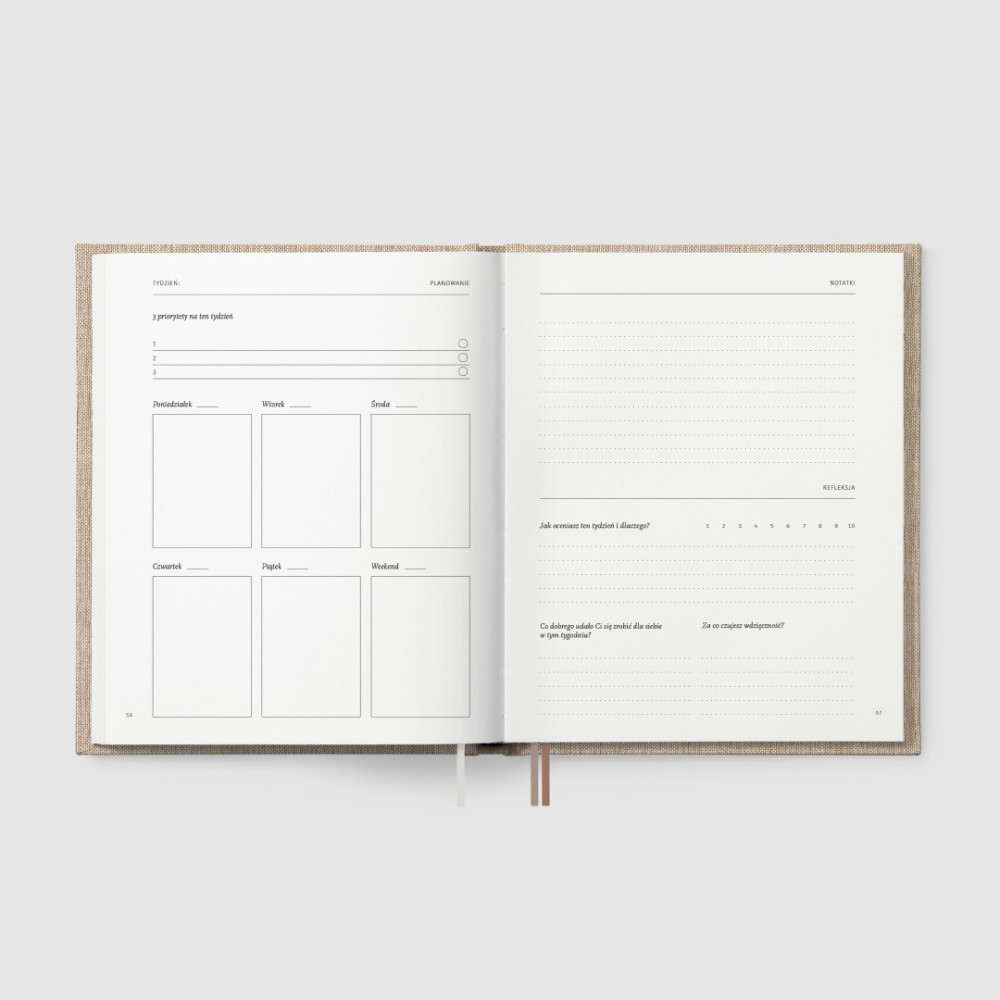 Jaśnie Plan - Dark Blue Planner