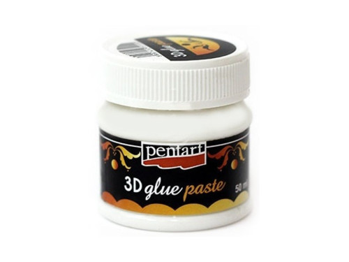 Klej ozdobny pasta 3D - Pentart - 50 ml