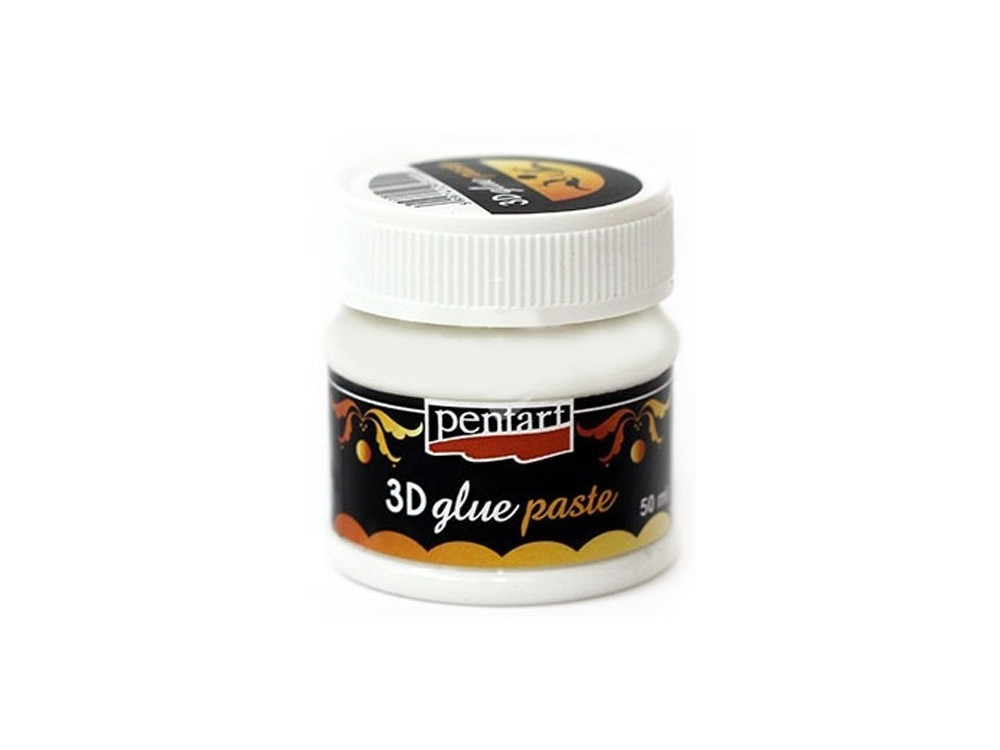 Klej ozdobny pasta 3D - Pentart - 50 ml