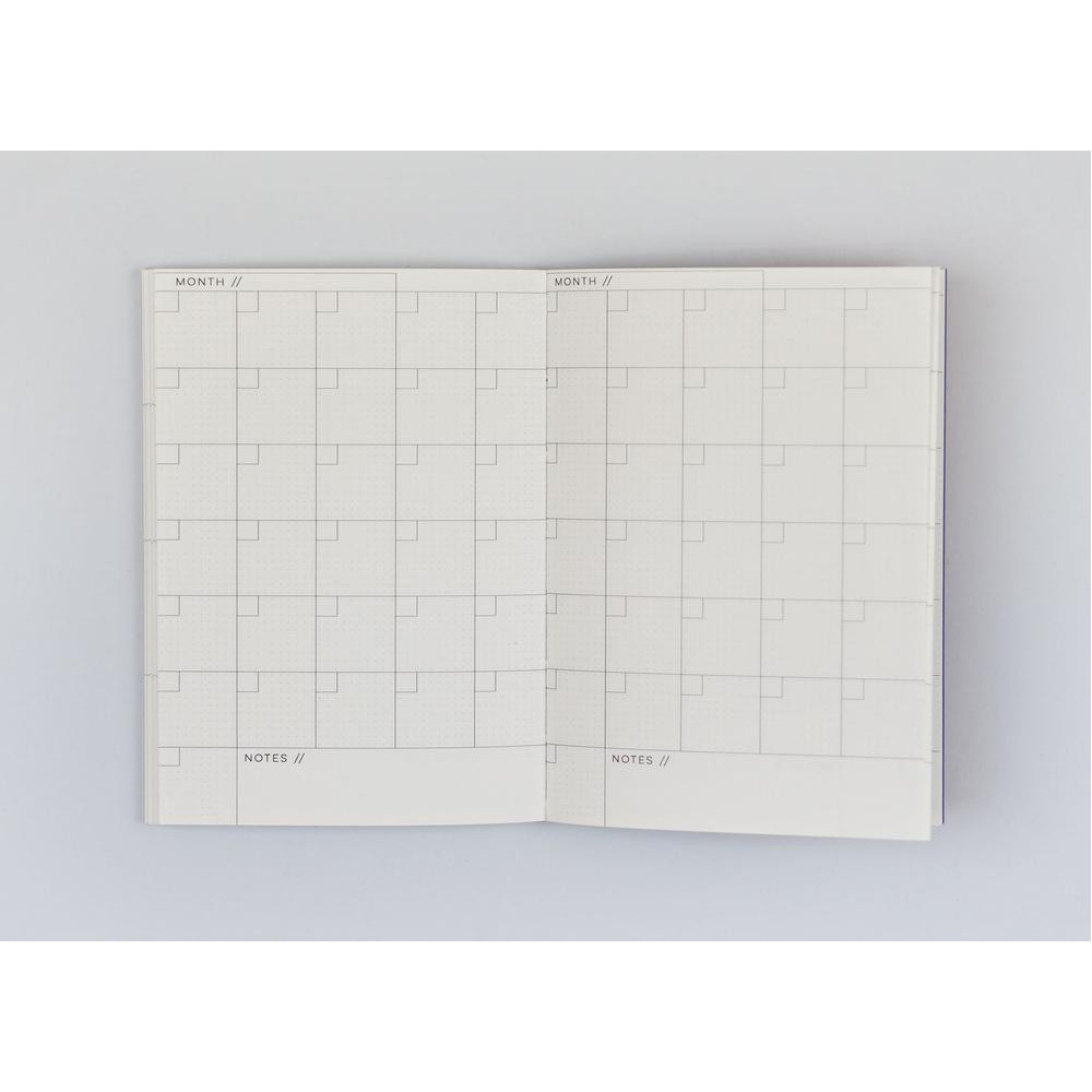 Weekly planner Brooklyn no. 1, A6 - The Completist. - 90 g/m2