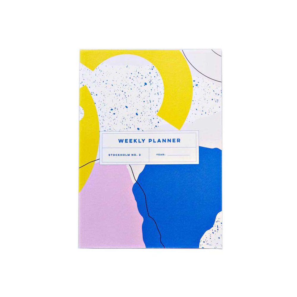Weekly planner Stockholm no. 2, A5 - The Completist. - 90 g/m2