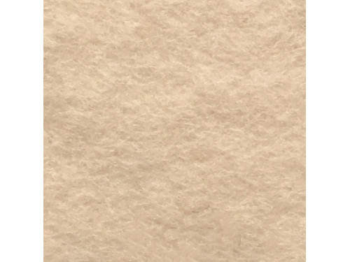 Filc wełniany A4 - kremowy marshmallow, 1 mm