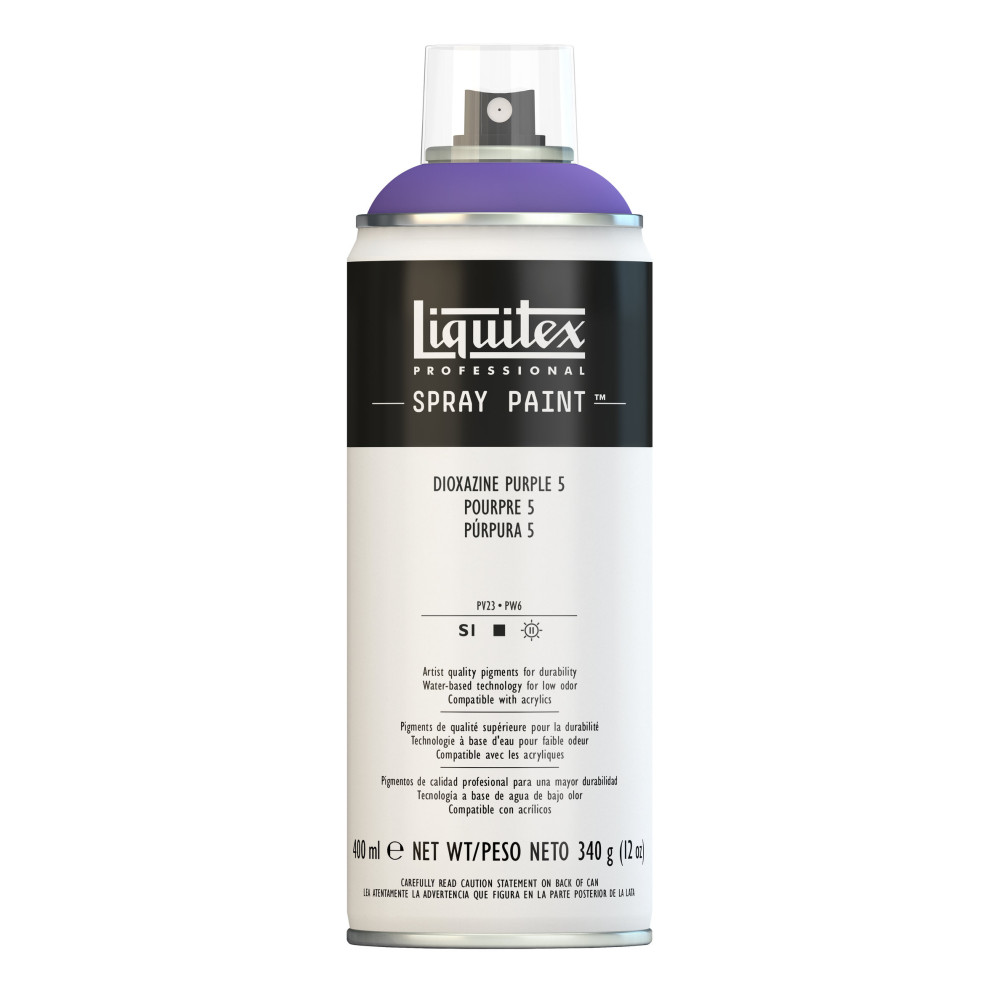 Acrylic spray paint - Liquitex - Dioxazine Purple 5, 400 ml