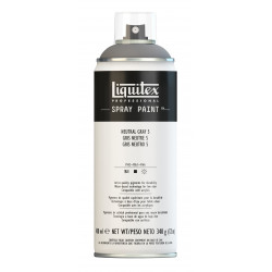 Acrylic spray paint - Liquitex - Neutral Gray 5, 400 ml