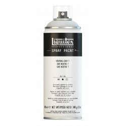 Farba akrylowa w spray'u - Liquitex - Neutral Gray 7, 400 ml