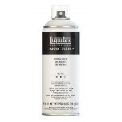 Farba akrylowa w spray'u - Liquitex - Neutral Gray 8, 400 ml