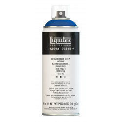 Farba akrylowa w spray'u - Liquitex - Phthalo Blue 5, 400 ml