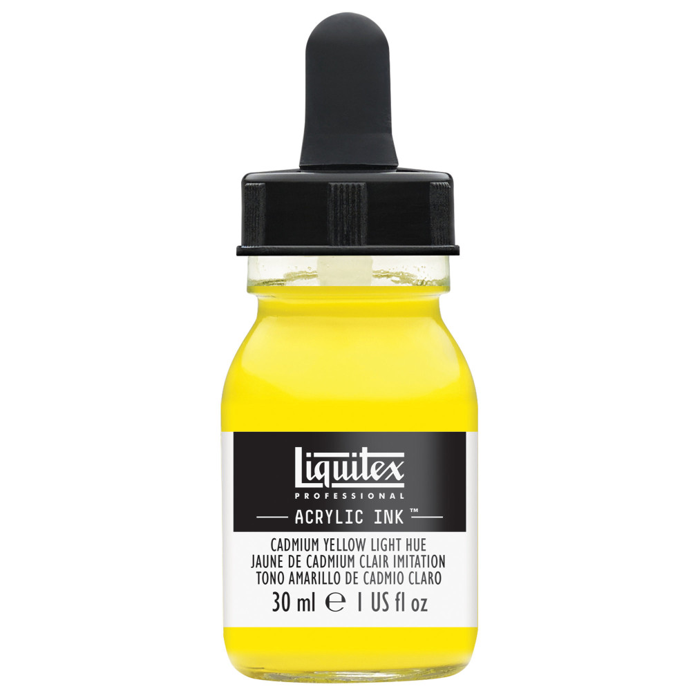 Tusz akrylowy - Liquitex - Cadmium Yellow Light Hue, 30 ml