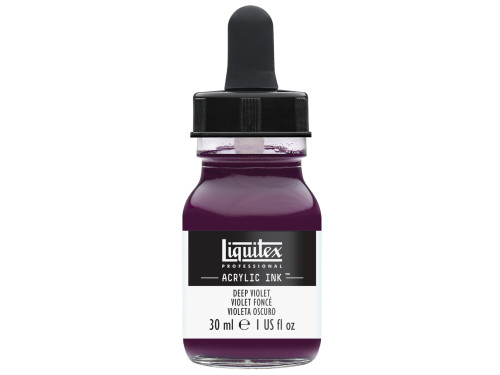 Tusz akrylowy - Liquitex - Deep Violet, 30 ml