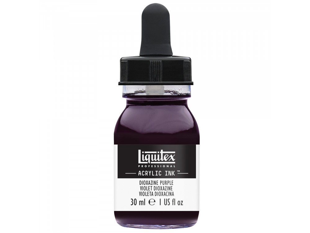 Professional Acrylic ink - Liquitex - Dioxazine Purple, 30 ml