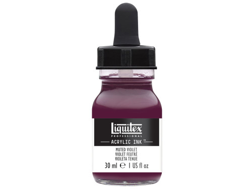 Professional Acrylic ink - Liquitex - Muted Violet, 30 ml