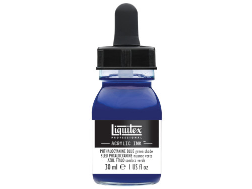 Tusz akrylowy - Liquitex - Phthalo Blue Green Shade, 30 ml