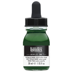 Professional Acrylic ink - Liquitex - Phthalo Green Yellow Shade, 30 ml