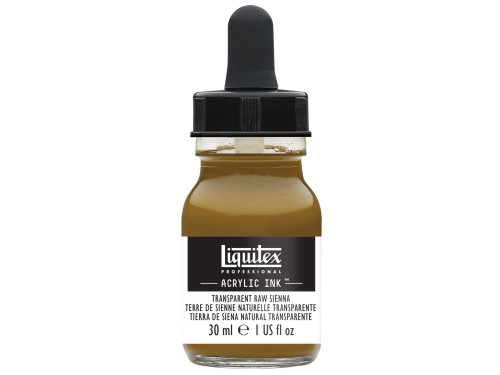 Tusz akrylowy - Liquitex - Transparent Raw Sienna, 30 ml