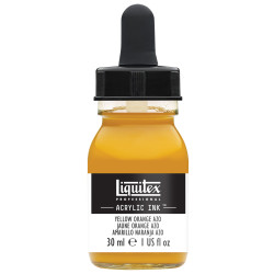 Professional Acrylic ink - Liquitex - Yellow Orange Azo, 30 ml
