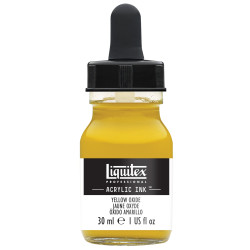 Professional Acrylic ink - Liquitex - Yellow Oxide, 30 ml