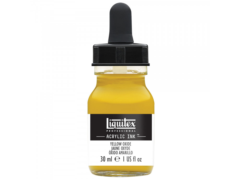 Tusz akrylowy - Liquitex - Yellow Oxide, 30 ml